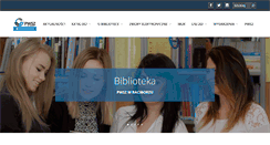Desktop Screenshot of biblioteka.pwsz.raciborz.edu.pl