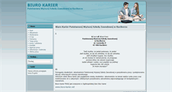 Desktop Screenshot of biurokarier.pwsz.raciborz.edu.pl